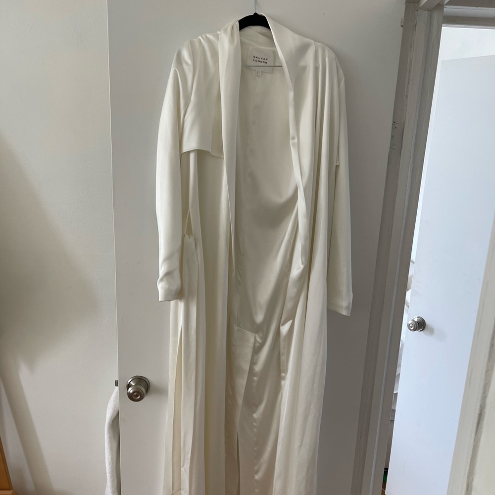 Galvan London Wrap Coat Dress